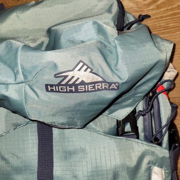 High Sierra Pathway 2.0 Hiking Backpack 60L Artic Blue New MSRP $105 - Picture 3 of 9